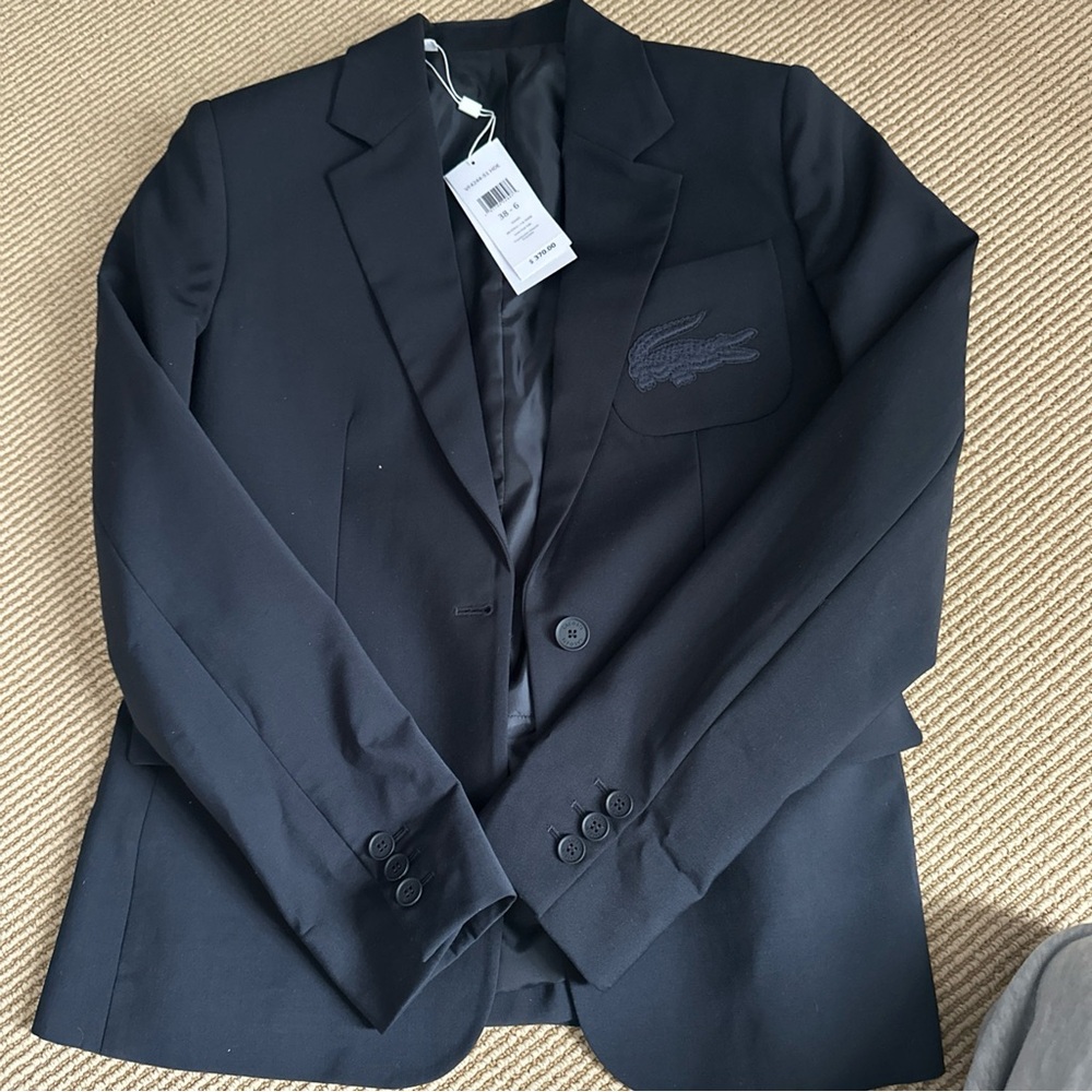 Lacoste Women’s US Open Navy Blazer size 6